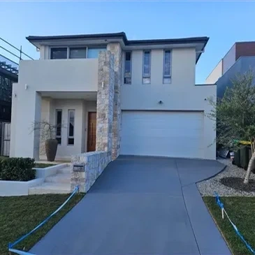 Completed home renovation